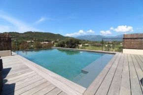 Villa Porra avec piscine 8 pers vue montagne